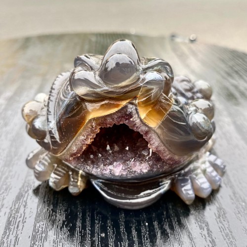 Natural amethyst agate - natural,