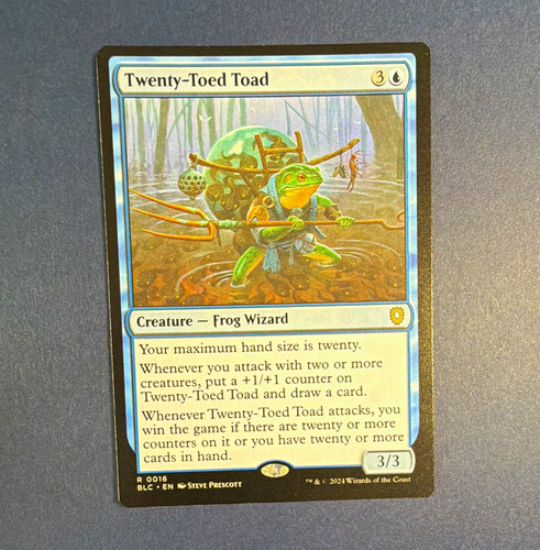 Twenty toed toad commander - toad,