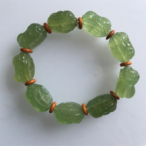 100 natural hand carved jade - 100%,