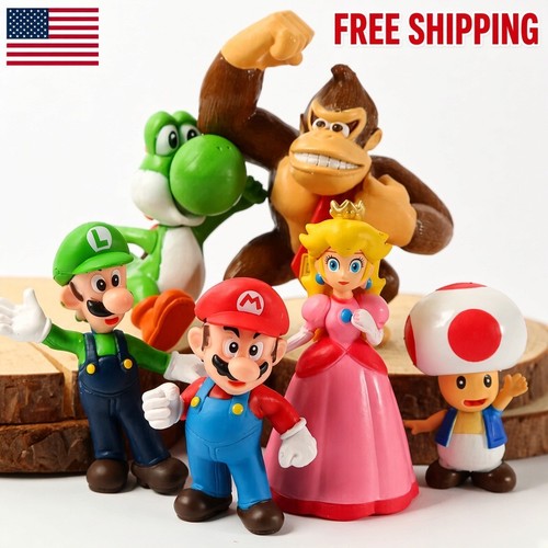 Pcs set super mario bros - 6,
