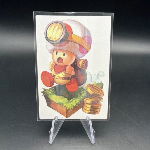 Captain toad holographic anime - toad,