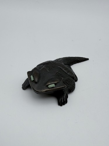 Zuni metal horned toad - zuni,