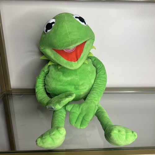 Kermit frog plush - frog, doll