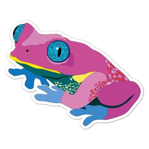 Frog toad sticker - frog, decal