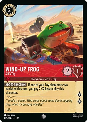 Lorcana wind frog sid - lorcana,