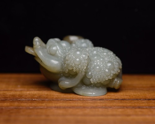 Certified natural hetian jade - certified,