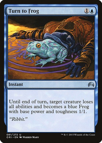 Turn frog magic - (081),