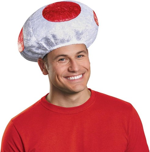 Toad mushroom adult hat super - hat,