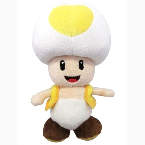 Super mario yellow toad plush - mario,