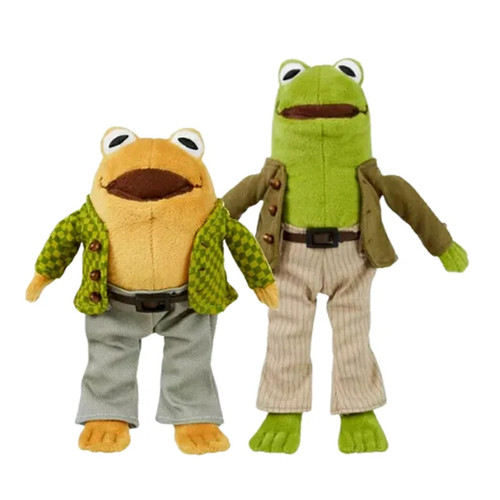 Frog and toad plush - and,