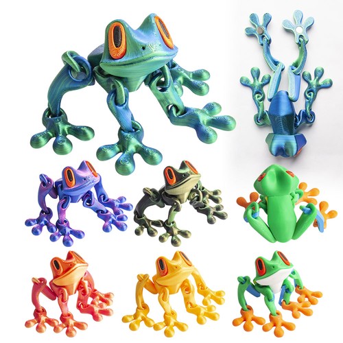 Cute mini printed - printed, frogs