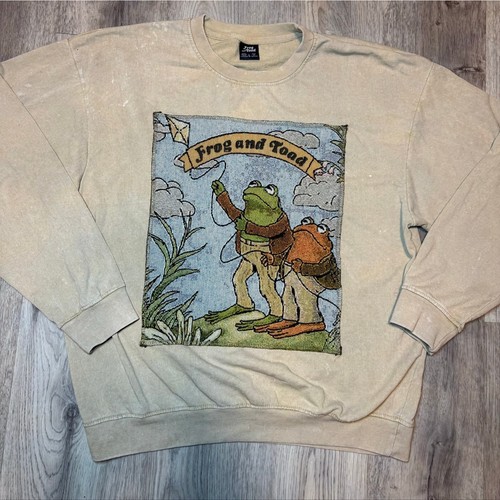 Frog and toad mens - and, crewneck