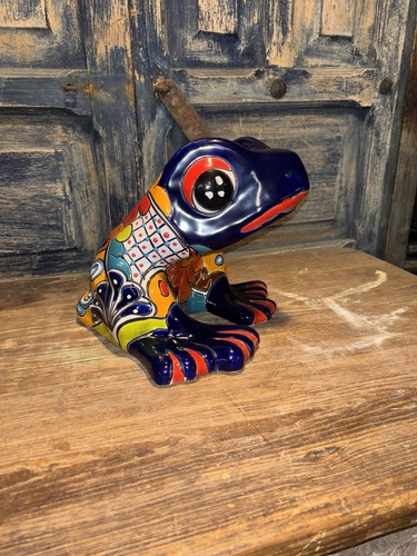 Talavera tree frog planter - tree,