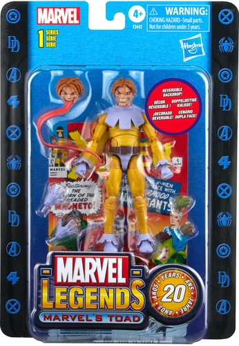 Hasbro marvel legends toad - toad, 6"