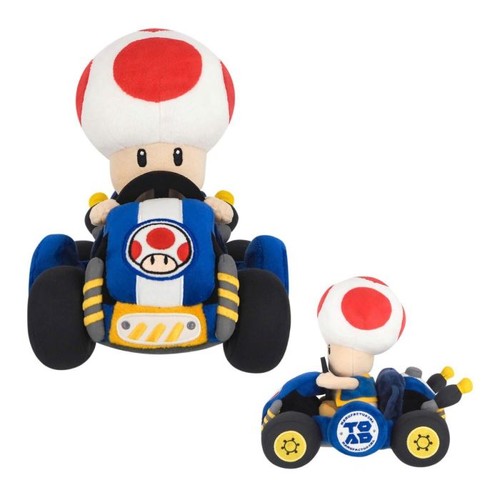 Mario kart world toad plush - plush, 9
