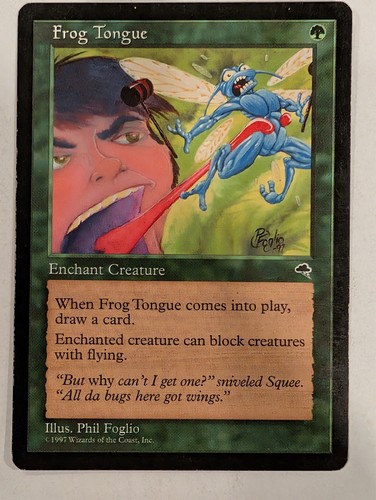 Frog tongue tempest - -,